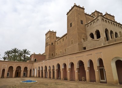 Lehmbau Marokko - Kasbah Caid Ali